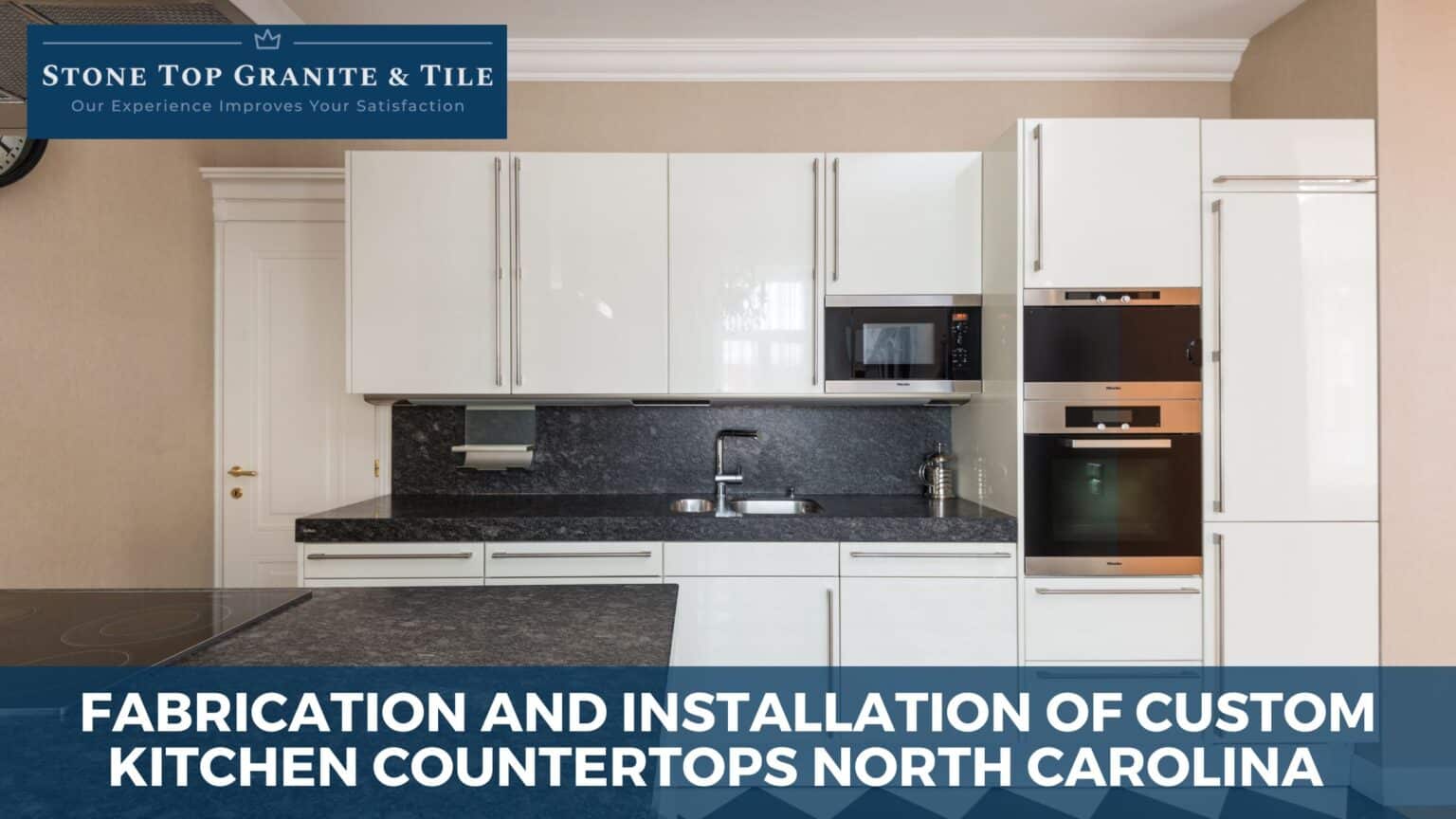 Fabrication and Installation of Custom Kitchen Countertops North Carolina